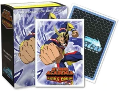 Dragon Shield 100ct Box - My Hero Academia All Might Textured Back Art Sleeves